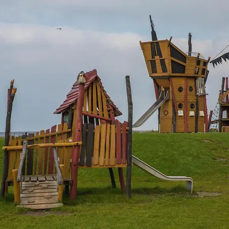 Dorumer Sielhuus 12 - Strandnah Mit Sauna Und Balkon דירה